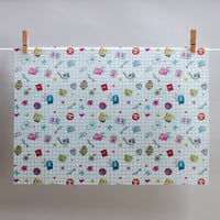 Yumi Kitagishi Design Paper translucent  10-Sheet Set - CHECK
