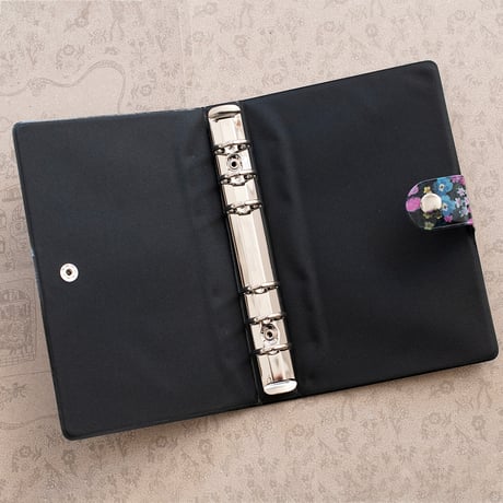 yumi kitagishi Soft PVC Binder (Bible Size, 6-Ring)
