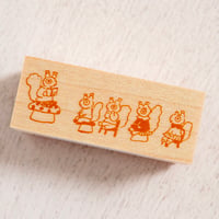 Yumi Kitagishi "Squirrel School" Stamp