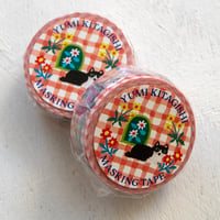 yumi kitagishi Masking Tape 18mm Gingham Check
