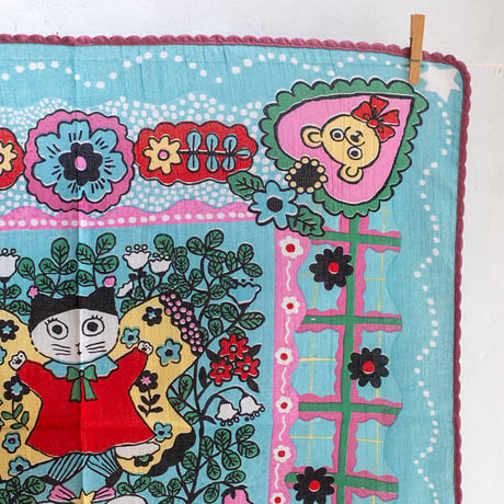 YUMI KITAGISHI HANDKERCHIEF / Fairy BLUE