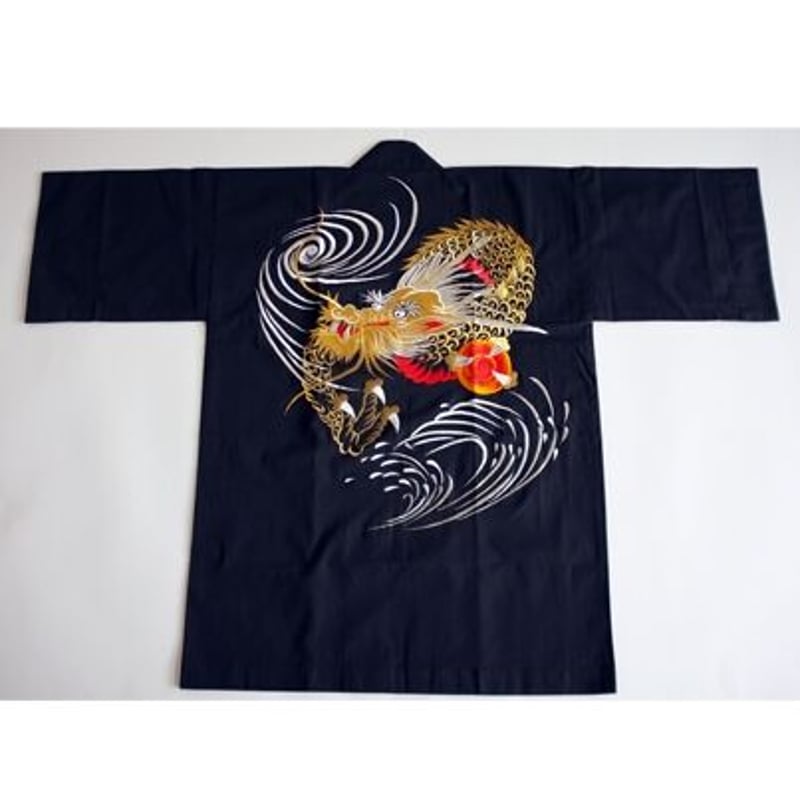 水神龍の総刺繍半纏 | 祭・日本の良いモノ 〼清水増〼