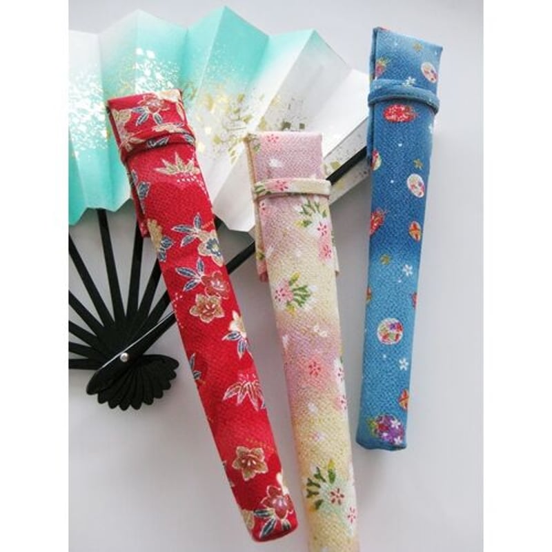 ちりめん扇子ケース | 祭・日本の良いモノ 〼清水増〼