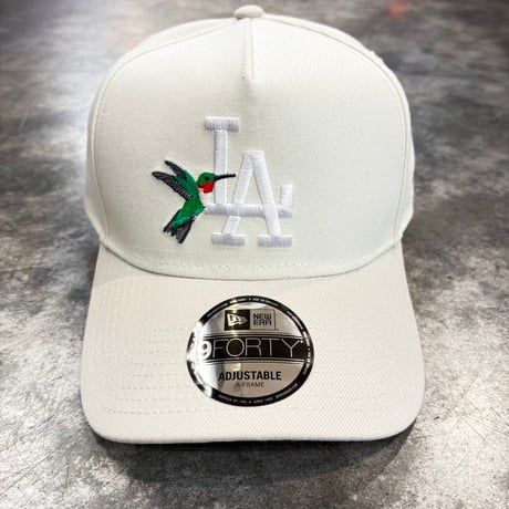 USA買付 NEW ERA 9FORTY A-FRAME LA Dodgers Hummingbird Cap　NEWERA -89