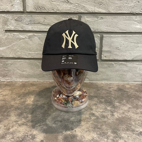 日本未発売モデル NIKE×NEW YORK YANKEES  Club Adjustable BLACK  N-135
