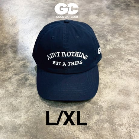 GC-Ain't nothing but a thing Cotton Cap L/XL NAVY GC-11