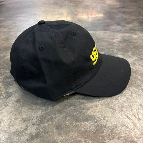 GC-YERRR! Cotton Cap L/XL BLACK/YELLOW GC-20