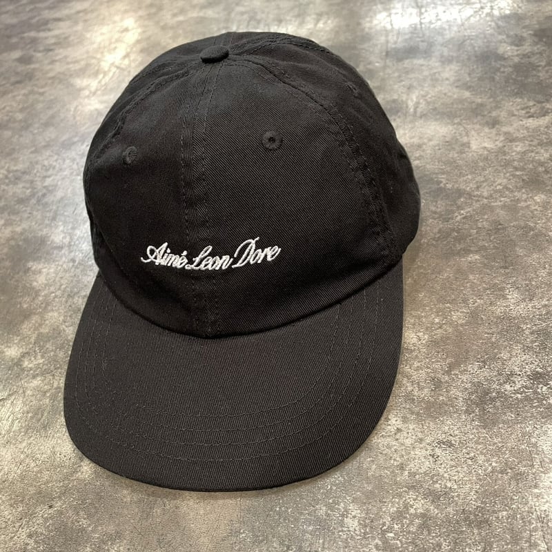 AIME LEON DORE エメレオンドレ 6パネルキャップ 黒 完売品 AIME LEON DORE】Apple Energy Hat (AIME LEON DORE/キャップ