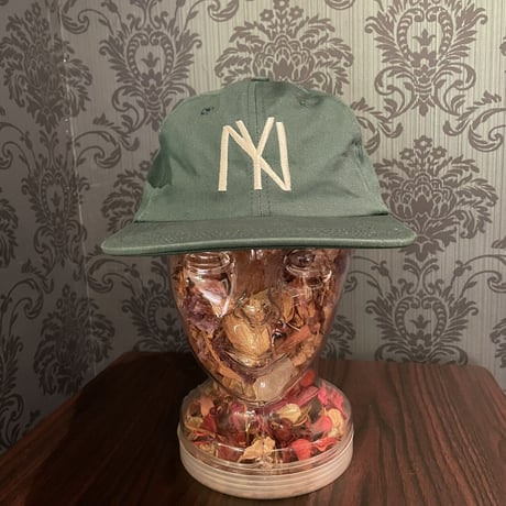 別注クーパーズタウンNYB_WASHED CAP (GREEN) USED C-45