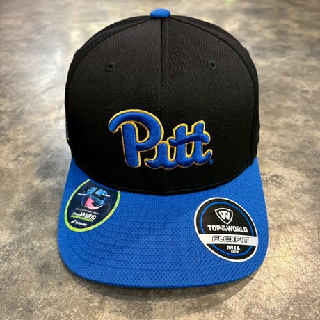 USA買付　Pitt Panthers Top of the World Reflex Fitted Hat - Black US-11