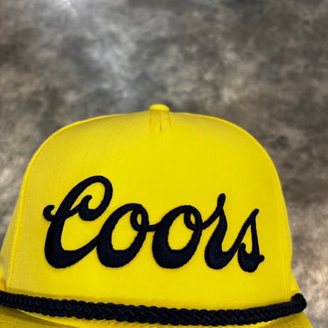 USA買付　【American Needle / Coors Banquet】 Bright Yellow Rope Adjustable Hat　 AN-19