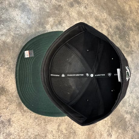 USA買付　Michigan State Spartans Top of the World Team Color Two-Tone Fitted Hat - Black/Green US-43