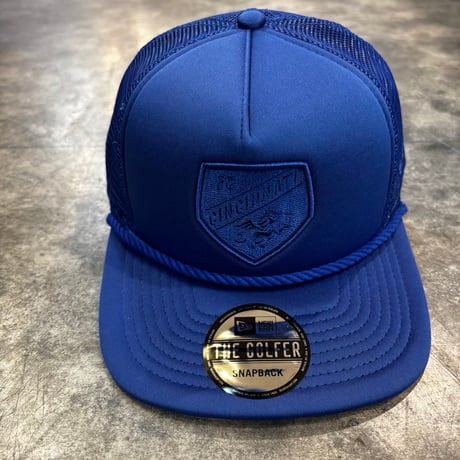 USA買付NEW ERA / FC Cincinnati】 Blue Active Tone Golfer Snapback Hat  NEWERA-69