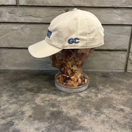 GC-YERRR! Cotton Cap L/XL  IVORY/SMOKY BLUE GC-16