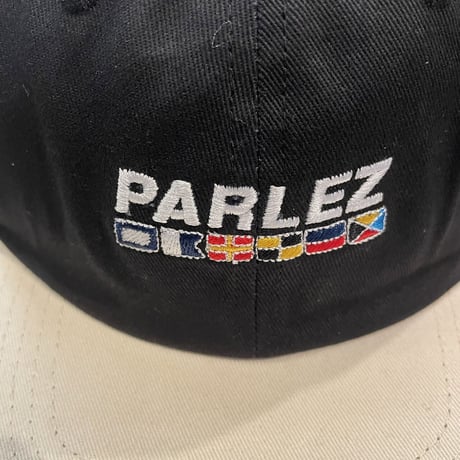 PARLEZ NAVIGATOR 6 Panel Cap Black/BEIGE