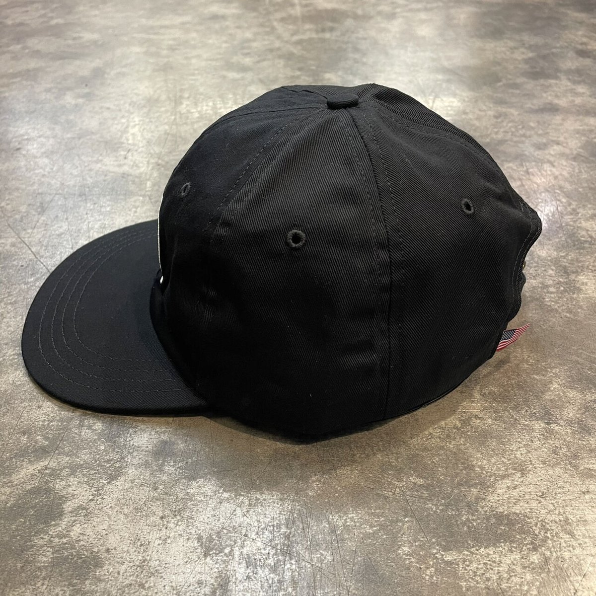 帽子屋さん専用！ 別注クーパーズタウンNYB_WASHED CAP (BLACK) USED加工 C-51 |