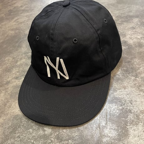 別注クーパーズタウンNYB_WASHED CAP (BLACK) USED加工 C-51
