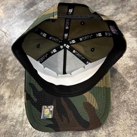 USA買付  NEW ERA 9FORTY NFL New York Giants Woodland Camo Cap　NEWERA -87