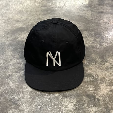 別注クーパーズタウンNYB_WASHED CAP (BLACK) USED加工 C-51
