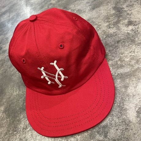 クーパーズタウン NYCC1947_WASHED CAP (RED) USED加工 C-26