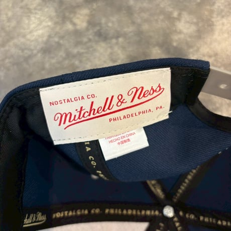 日本未発売モデル  Mitchell &Ness YANKEES collection カーブバイザー NAVY M-21