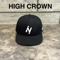 別注 クーパーズタウン HIGH CROWN×GOOD CAP CLUB NY_ CAP (BLACK ) C-76