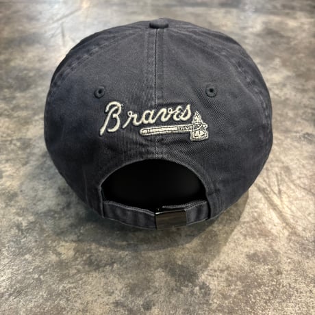 USA買付  Atlanta Braves Nike Monotone Pro Adjustable Hat - Anthracite N-186