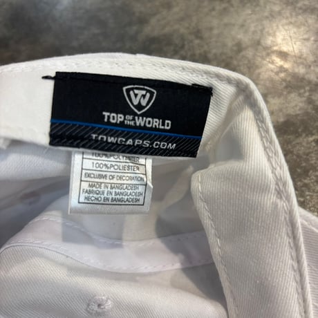 USA買付　Oklahoma Sooners Top of the World Staple Adjustable Hat - White　US-22