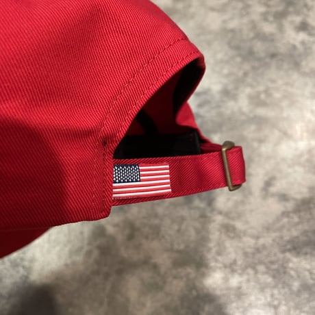 クーパーズタウン LAP1943__WASHED CAP (RED)　USED加工 C-40