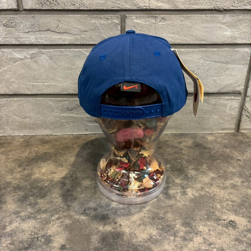 NIKE 90's “Swoosh Patch” Deadstock Cap BLUE N-1