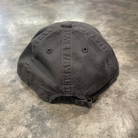 STETSON COTTON OVERDYE WASHED CAP SE077 ブラック