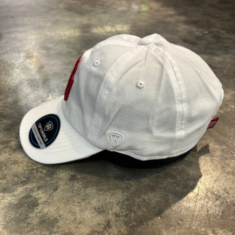 USA買付　Oklahoma Sooners Top of the World Staple Adjustable Hat - White　US-22