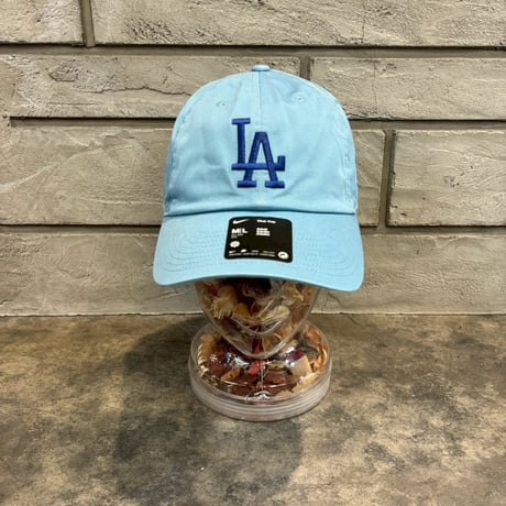 USA買付　 NIKE×LOSANGELS DODGERS Club CAP turquoise N-165