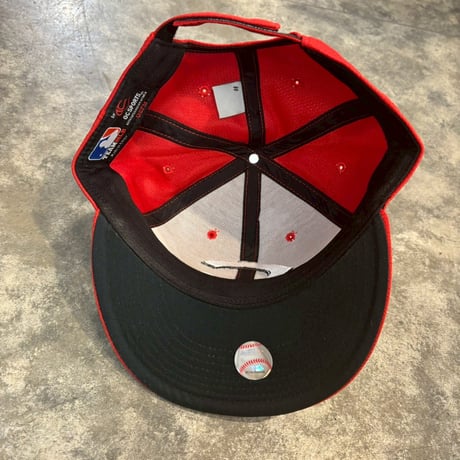 USA買付｜Team MLB Performance Flat Visor CINCINNATI REDS　US-33