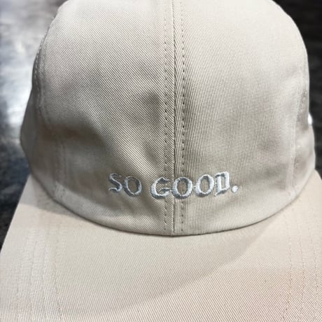GGC SO GOOD STANDARD LONG BILL CAP BEIGE / GC-40