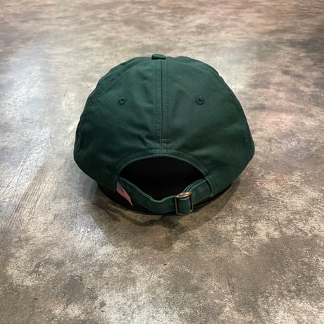 クーパーズタウン BRKN1955_WASHED CAP (GREEN) USED加工 C-27