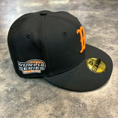 USA買付けNEWERA  REDSOX NEON world series  BLACK/ORENGE 7 2/159.6cm NEWERA-13