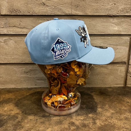USA買付  New York Yankees World Series 1999 Cupid Sky Blue Edition  9FORTY A-Frame　　NEWERA-67