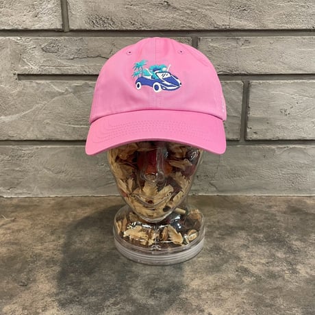 海外限定モデル　MLB Los Angeles Dodgers　Adjustable CAP PINK MLB-3