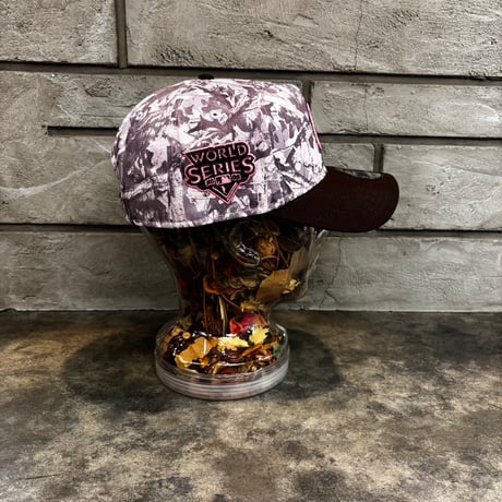 USA買付    New York Yankees  Realtree Camo Brown Visor 9FORTY A-Frame Adjustable Cap　NEWERA -80