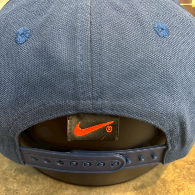 NIKE 90's “Swoosh Patch” Deadstock Cap BLUE N-1