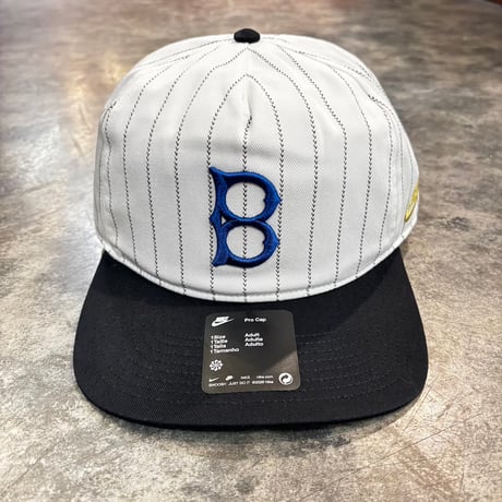 USA買付　Brooklyn Dodgers Nike Cooperstown Collection Pro Adjustable Hat - White/Black  　 N-212