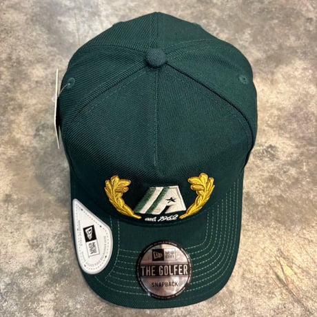 USA買付 Houston Astros 'Heritage Golf' Pre-Curved Golfer Snapback　NEWERA -51