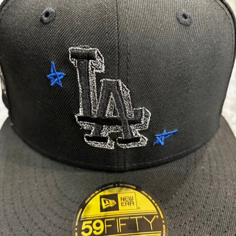 USA買付  LOS ANGELES DODGERS OHTANI STAR BLACK PRIME EDITION 59FIFTY FITTED HAT    7 1/2 NEWERA-71