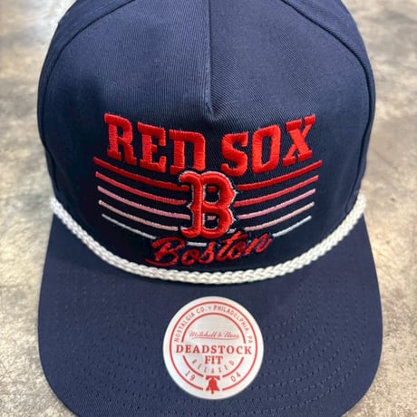 日本未発売モデル  Mitchell &BOSTON RED SOX  Collection.   NAVY  M-17