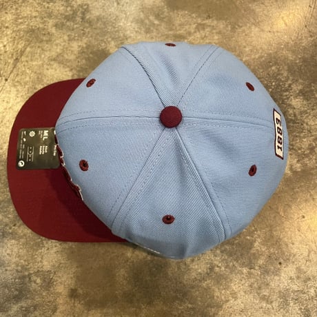 NIKE Philadelphia Phillies Light Blue/Burgundy  Cooperstown Collection Snapback DEEP  カーブバイザー N-129