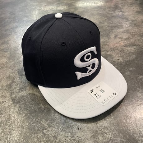 USA限定   Chicago White Sox Nike  Navy/White Rewind Cooperstown True Performance 7 2/1 59.6cm N-123