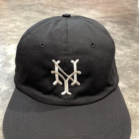 クーパーズタウン NYCC1947_WASHED CAP (Black) USED加工 C-23