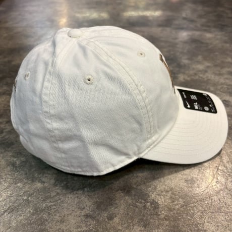 USA買付　 NIKE×Los Angeles Dodgers Club CAP WHITE×light brown N-181