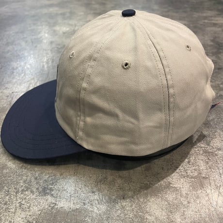 別注クーパーズタウンNYB_WASHED CAP (STONE/NAVY) USED 加工 C-65